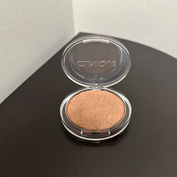 NEW FULL SIZE CLINIQUE POWDER POP FLOWER BRONZER IN SHADE SOLAR POP 9g - Picture 9 of 11